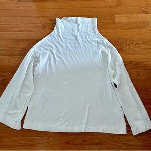 We The Free White Long Sleeve Turtleneck Top